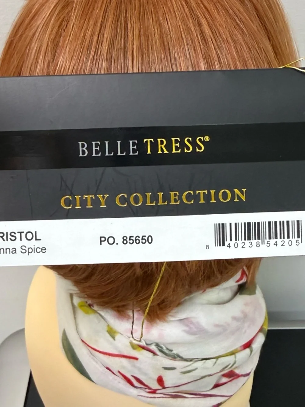 Belle Tress adorable red